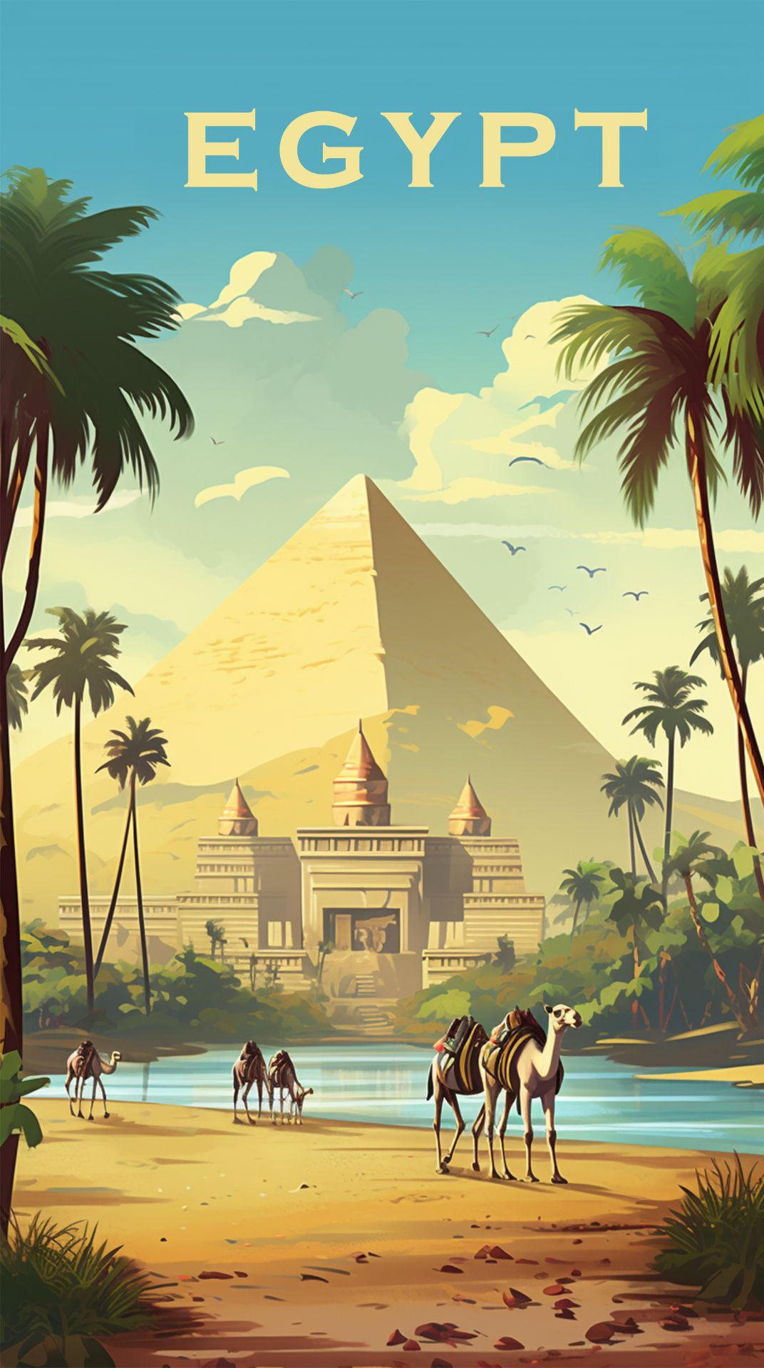 Egypt Travel Poster