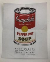 Andy Warhol Ferus Gallery Pepper Pot Offset Lithograph