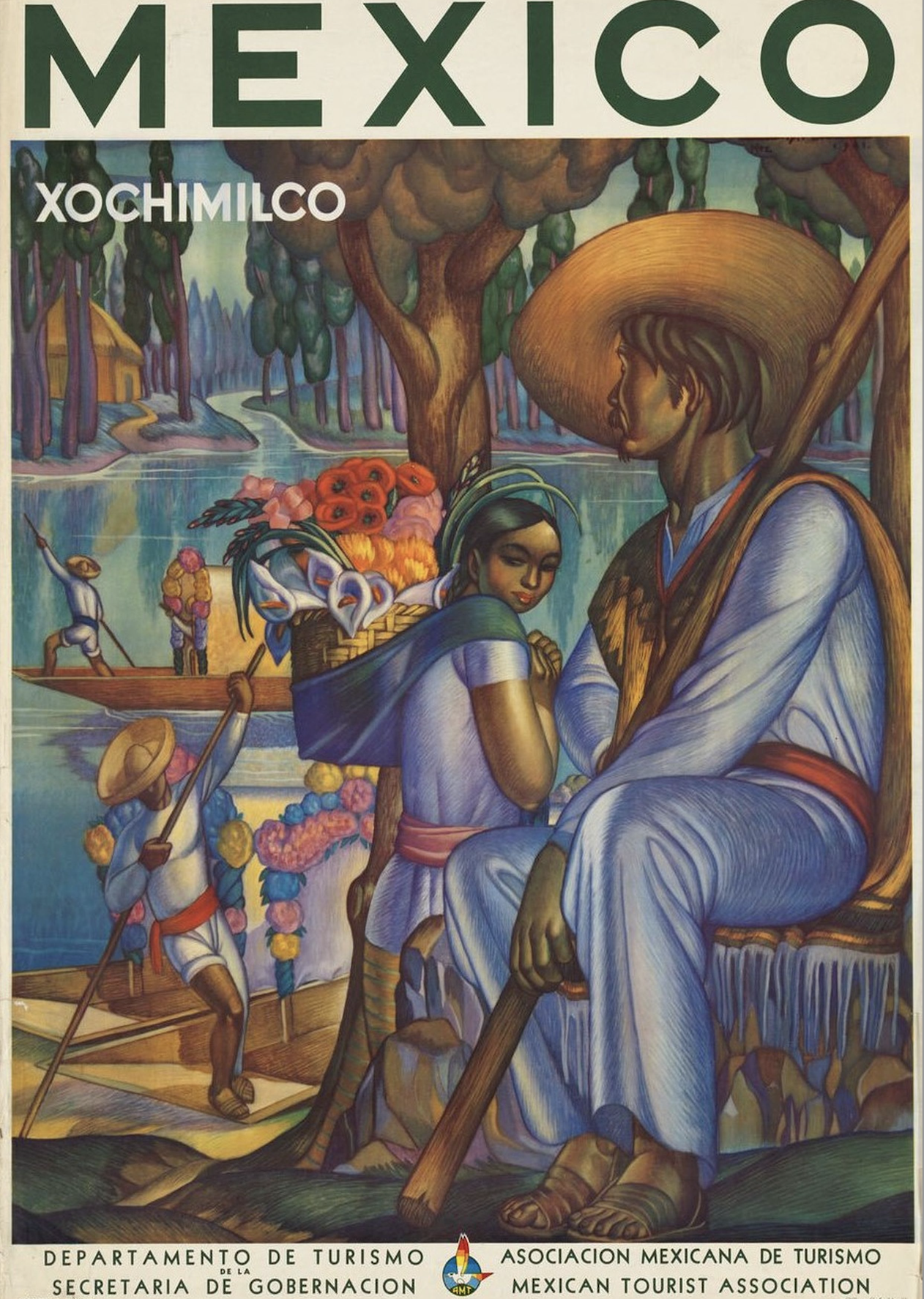 Mexico Travel Poster - Image 2 of 2