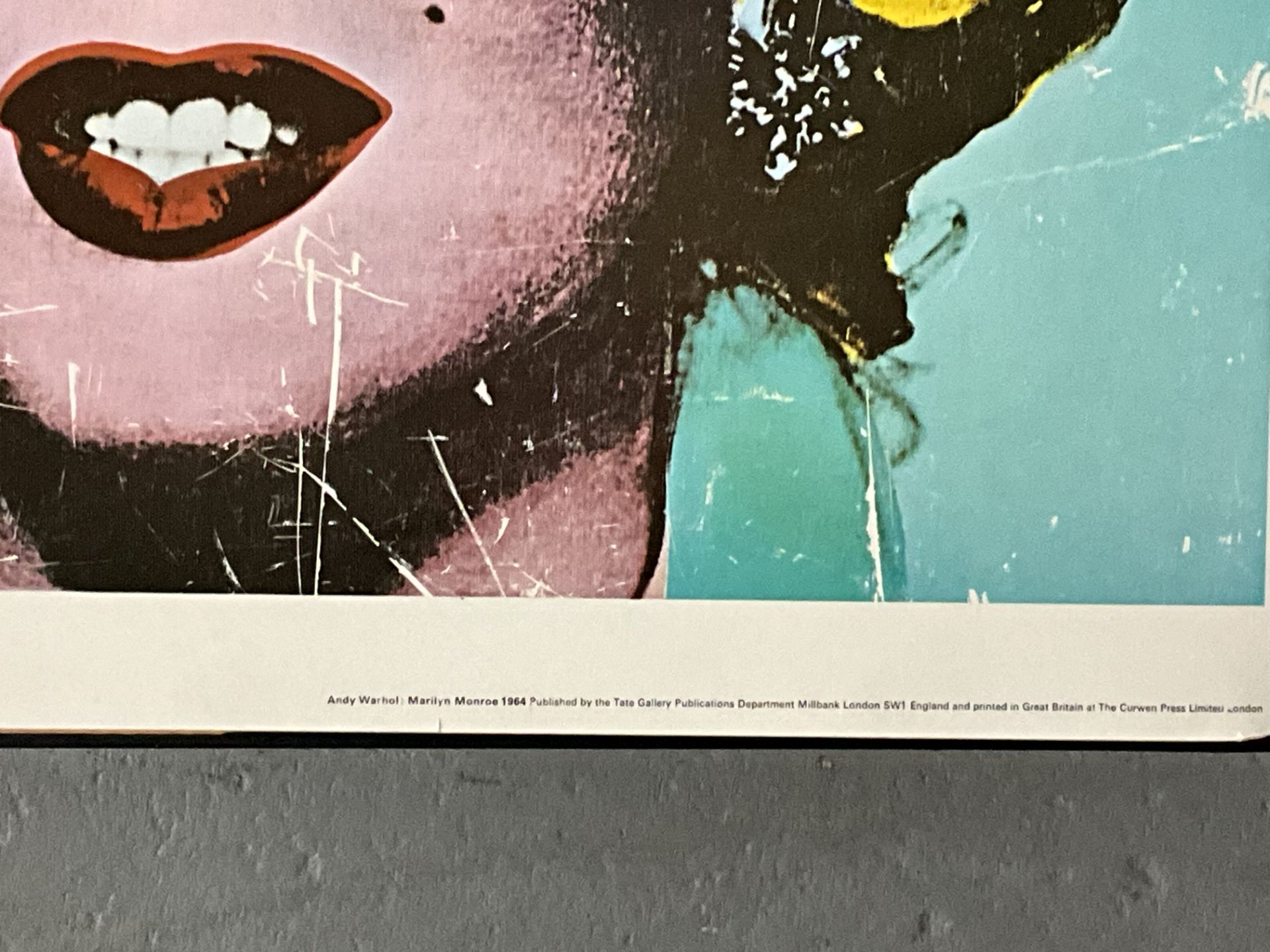 Andy Warhol Tate gallery poster framed 1971 - Bild 3 aus 3