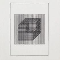 Sol Lewitt "XXI" 1984 Silkscreen