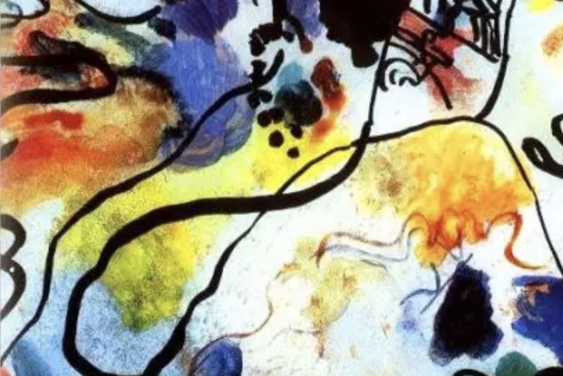 Wassily Kandinsky "Last Judgement, 1912" Oil Painting, After - Bild 3 aus 5