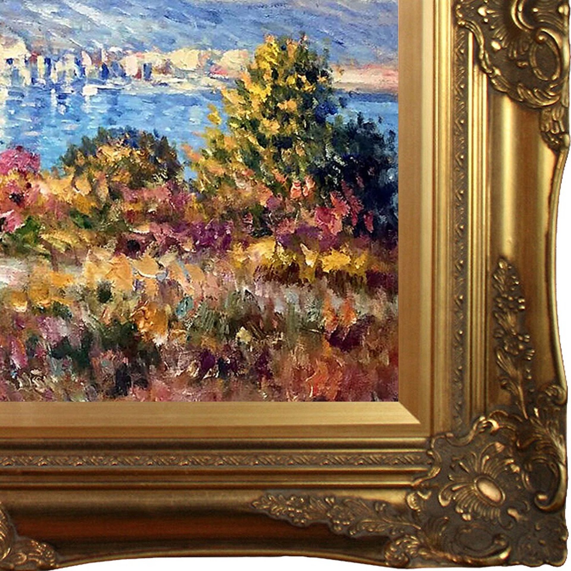Claude Monet "Antibes, 1888" Oil Painting, After - Image 2 of 6