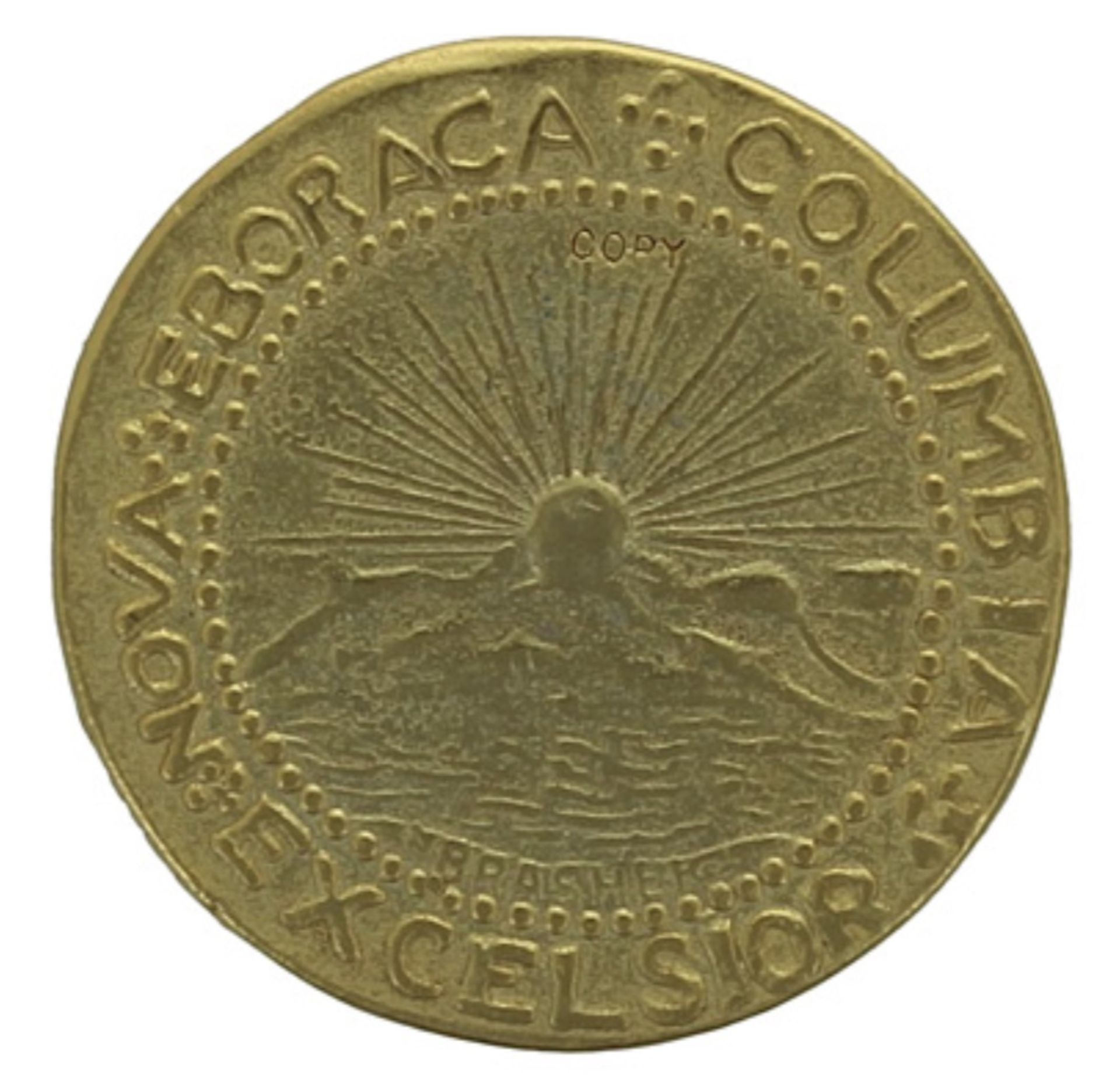 1787 Brashers Gold Doubloon - Bild 2 aus 2
