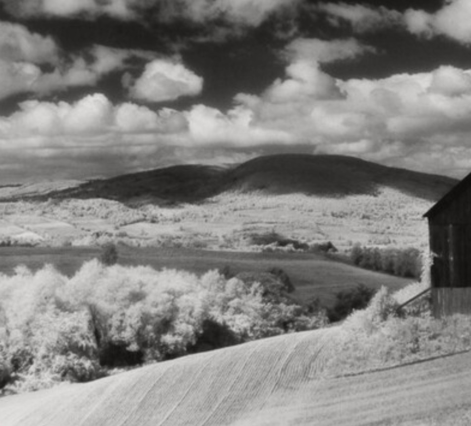 Minor White "Barn and Clouds of Naples and Dansville, 1955" Print - Image 4 of 5