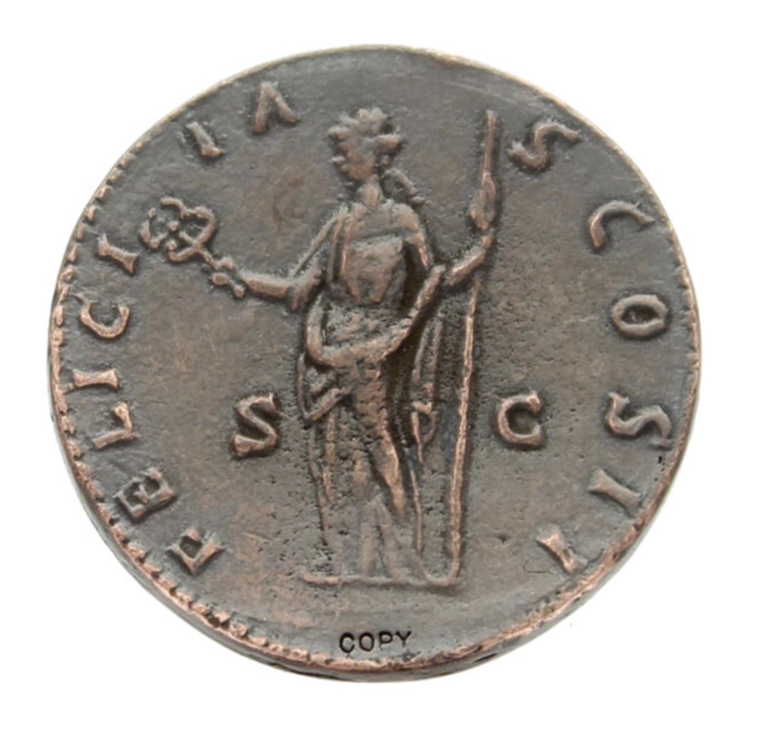 Roman Sestertius, Clodius Albinus as Caesar Coin - Image 2 of 2