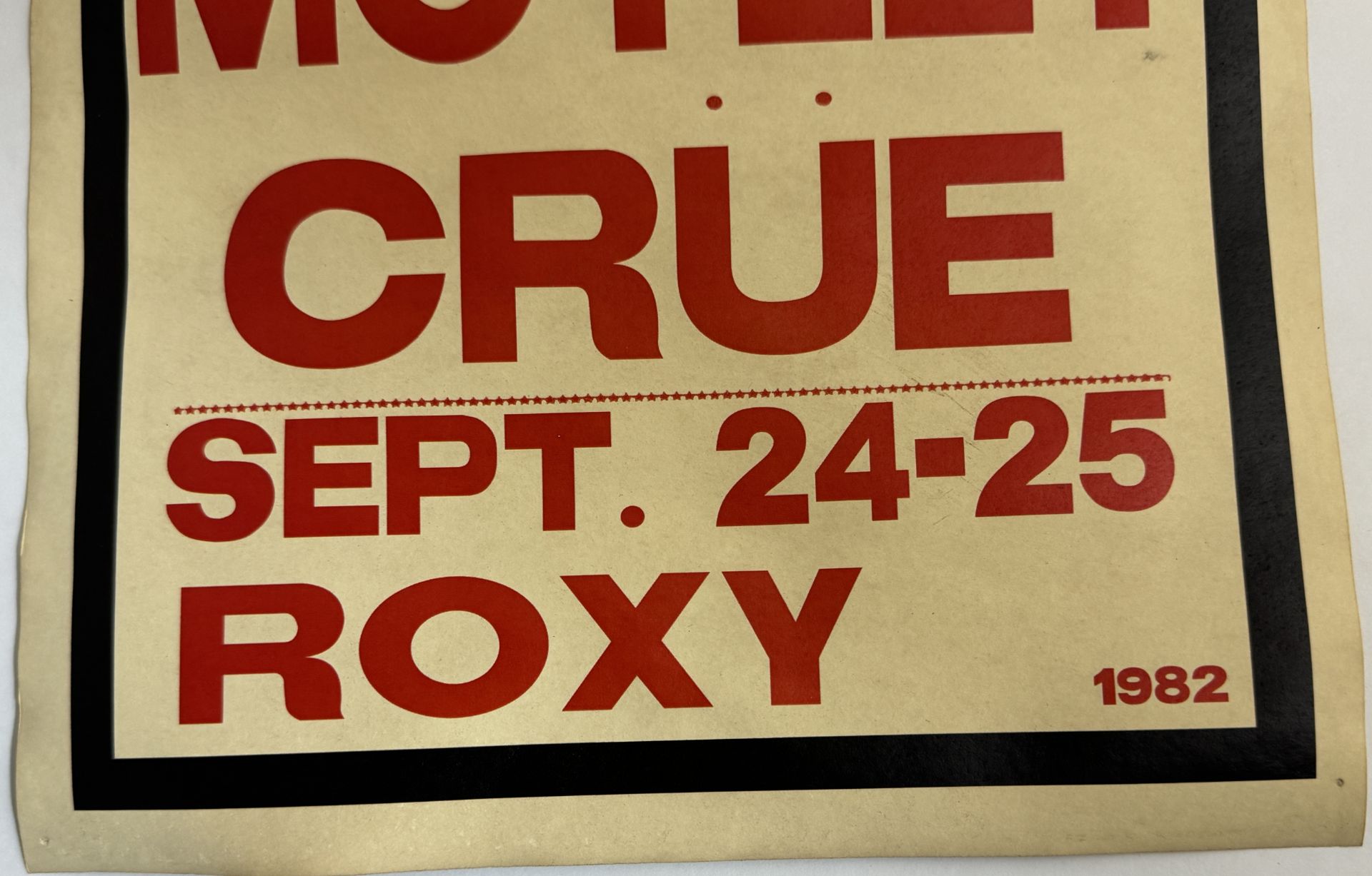 Motley Crue Concert Poster - Bild 2 aus 4