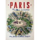 Pan American World Airways "Paris" Travel Poster