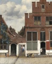 Johannes Vermeer "The Little Street" Offset Lithograph