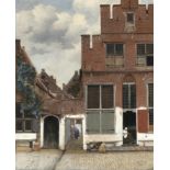 Johannes Vermeer "The Little Street" Offset Lithograph
