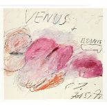 Cy Twombly On Paper Paris 2013 offset lithograph