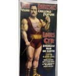 John Robinson Strongest Man On Earth Poster