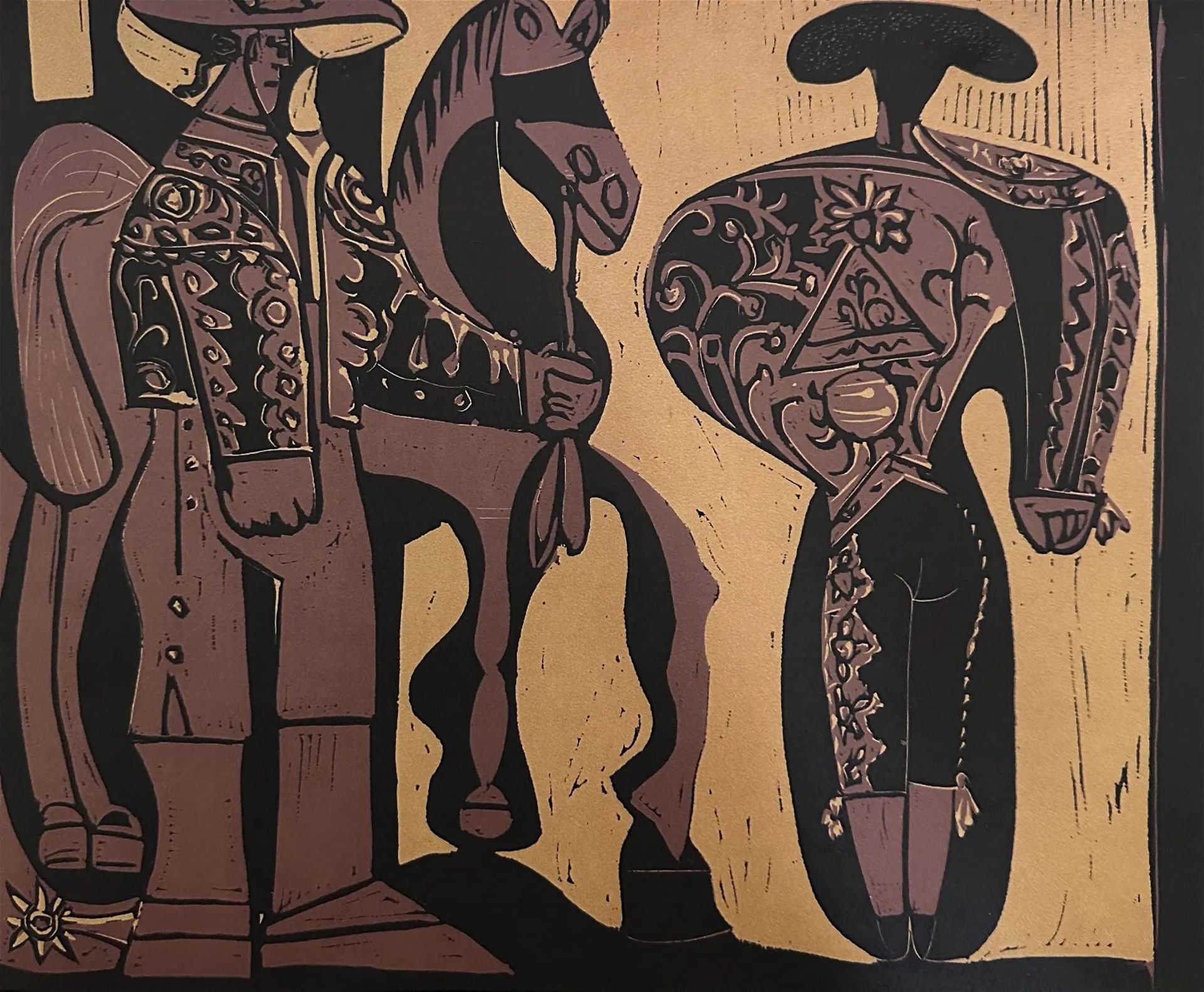 Pablo Picasso "Picador and Matador" Print