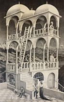 M.C. Escher Belvedere Litho