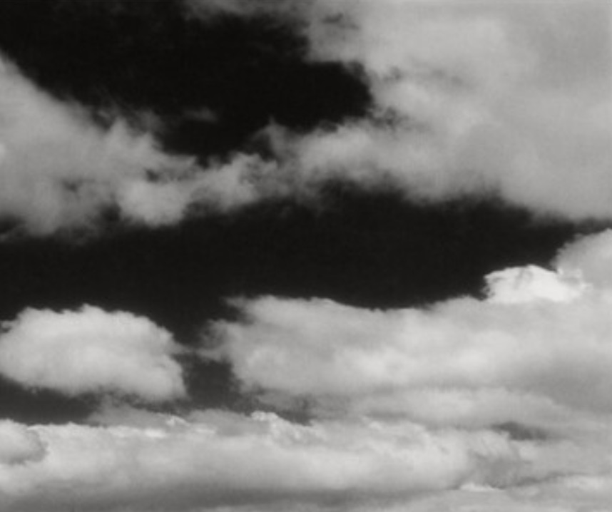 Minor White "Barn and Clouds of Naples and Dansville, 1955" Print - Image 3 of 5