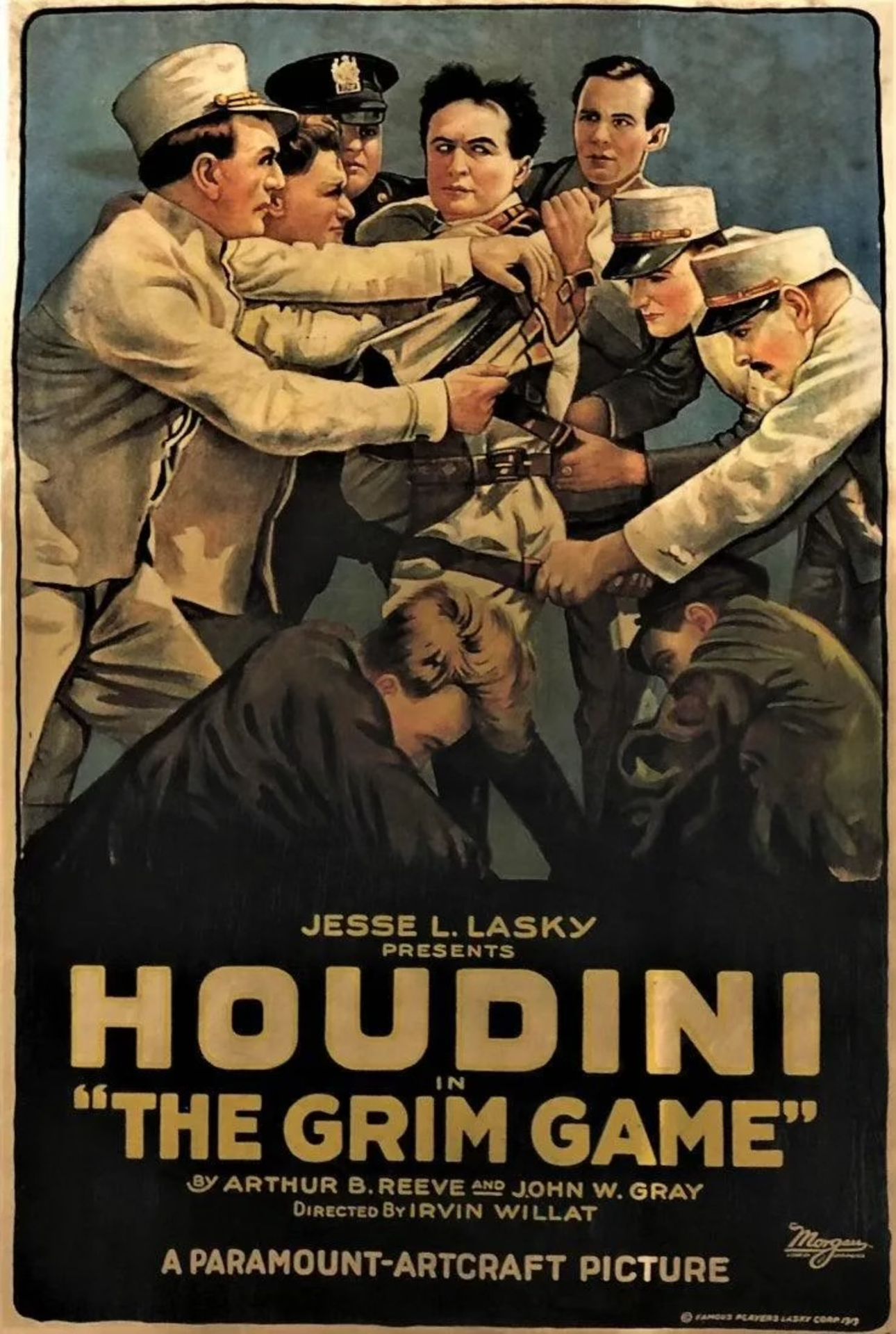 Harry Houdini The Grim Game Movie Poster 41"x27"