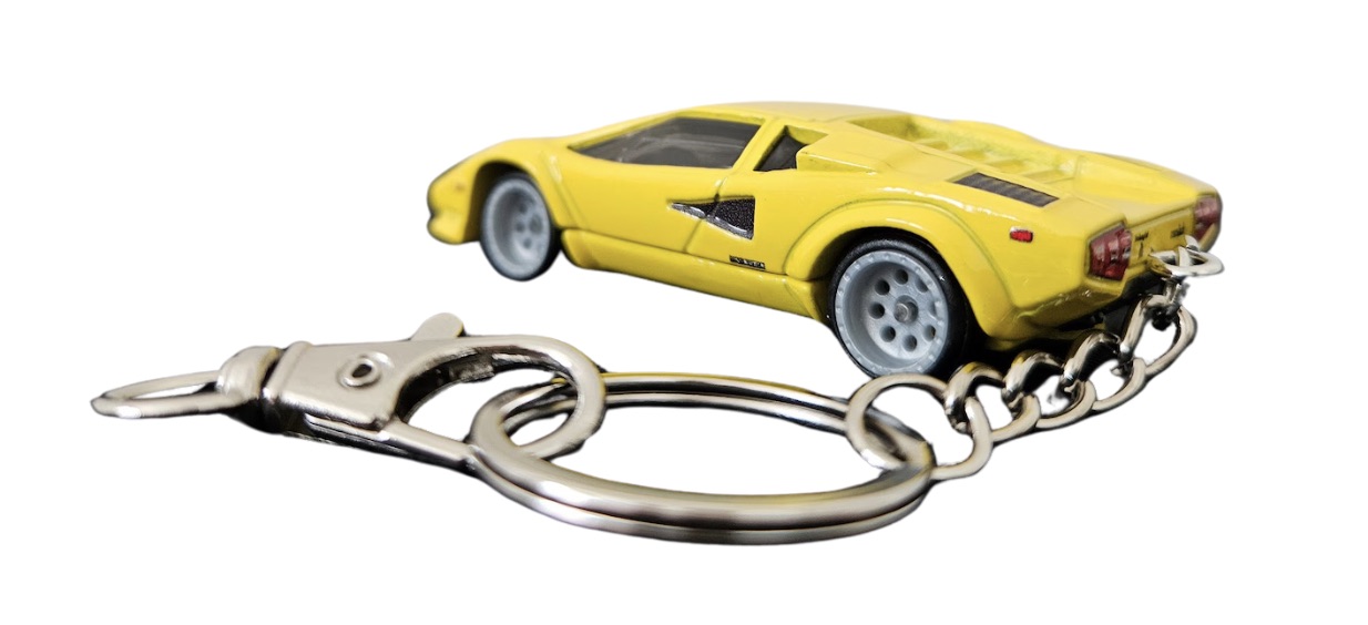 Lamborghini Countach Keychain