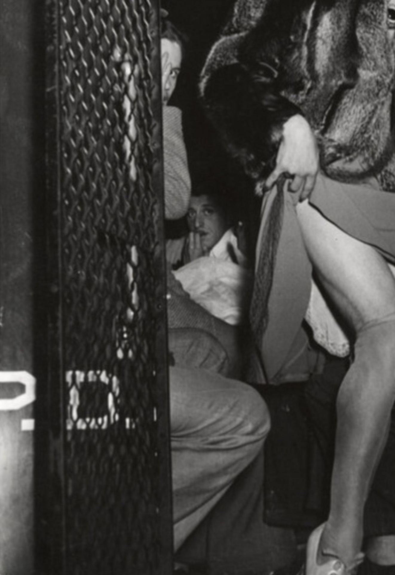 Weegee, Arthur Fellig, "Cross Dressing, Arrested, New York, 1939" Print - Bild 4 aus 5