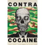 ROBBIE CONAL Contra Cocaine offset lithograph