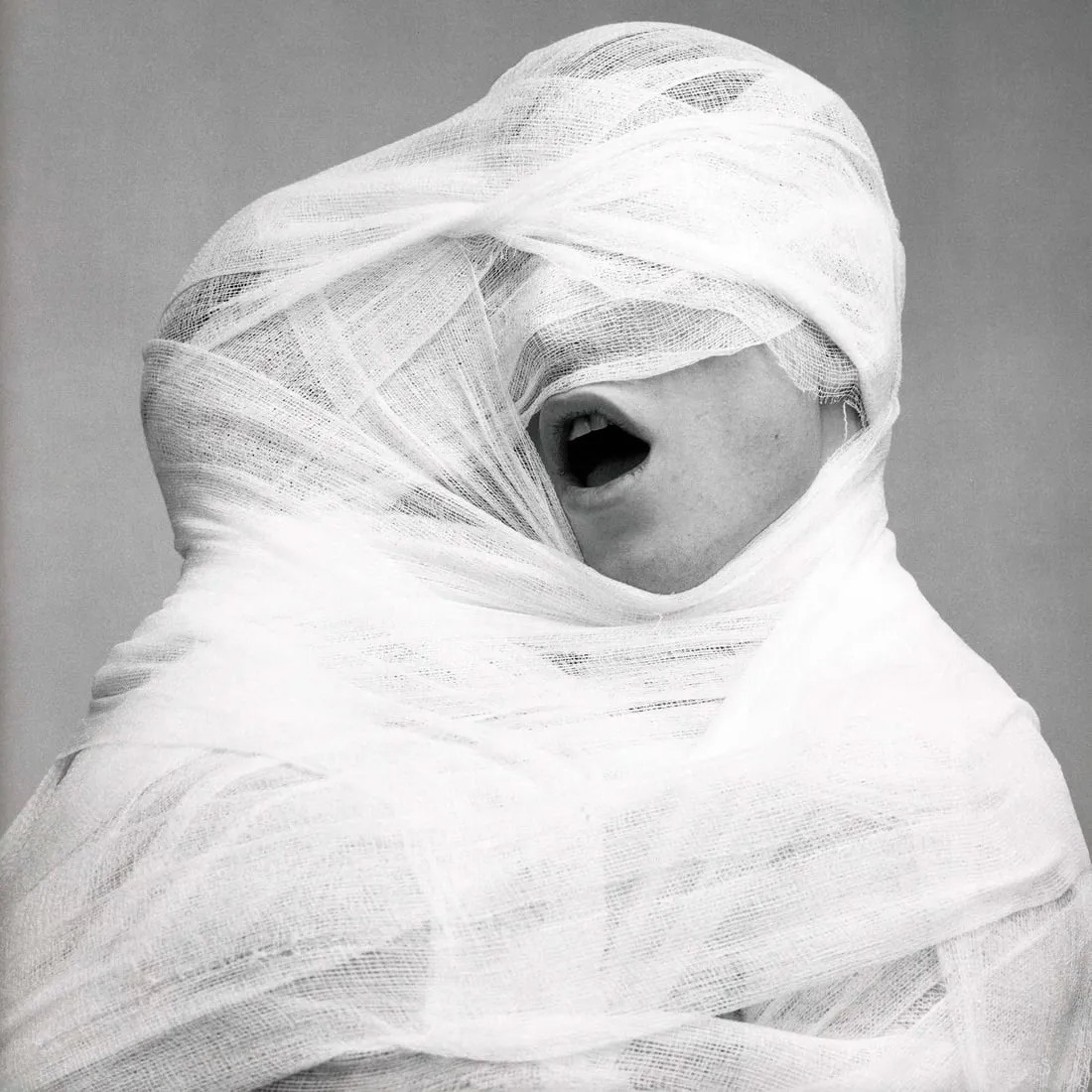 Robert Mapplethorpe "White Gauze, 1984" Print - Image 2 of 4