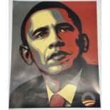 Shepard Fairey Obama Poster