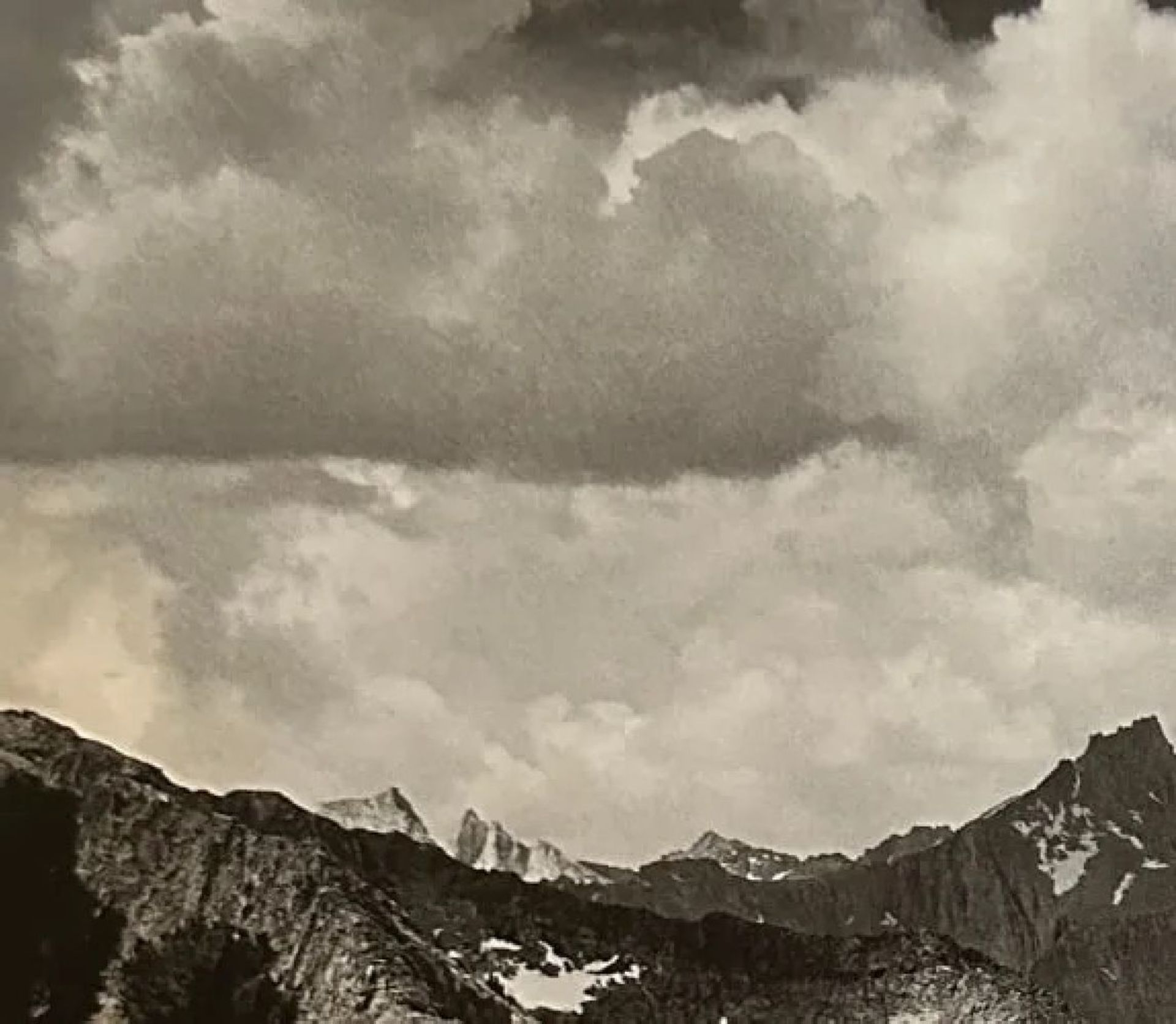 Ansel Adams "Mount Clarence King" Print - Bild 2 aus 6