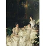 John Singer Sargent "The Wyndham Sisters, 1899" Offset Lithograph