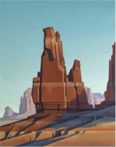 Ed Mell "Desert Tower" Print