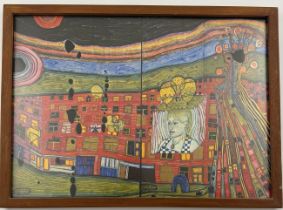 Friedensreich Hundertwasser Offset Lithograph Print