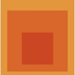 Josef Albers Homage to the Square "Orange" Offset Lithograph