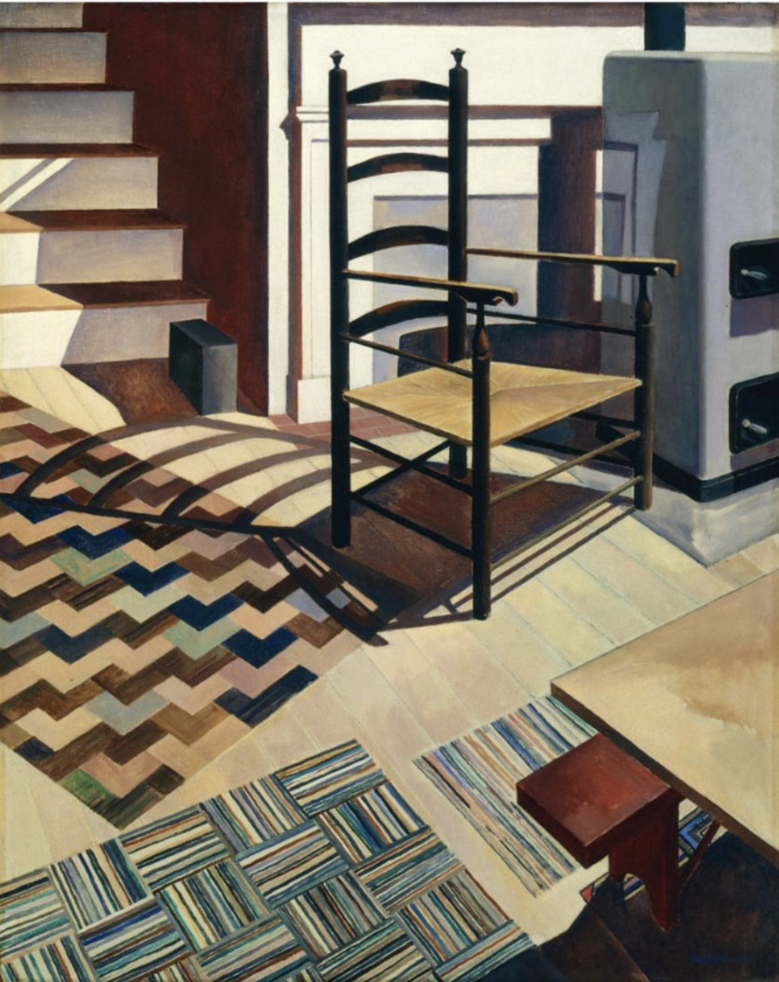 Charles Sheeler "Home, Sweet Home, 1931" Offset Lithograph