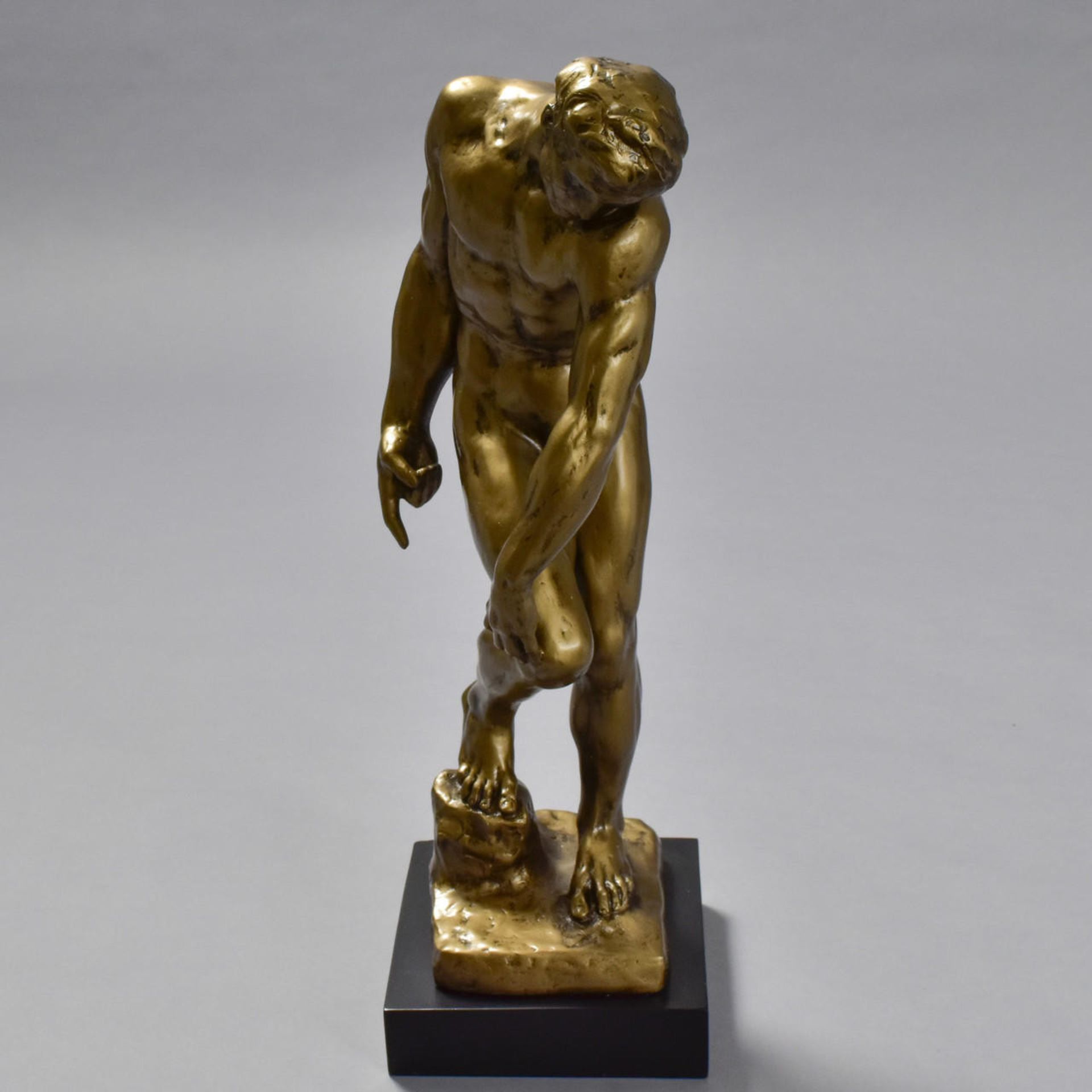 Auguste Rodin "Adam" Sculpture - Image 4 of 5