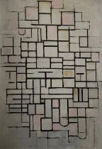 Piet Mondrian "Composition" Pin