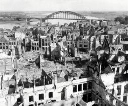 World War II "Nijmegen, Holland, Bombed" Print