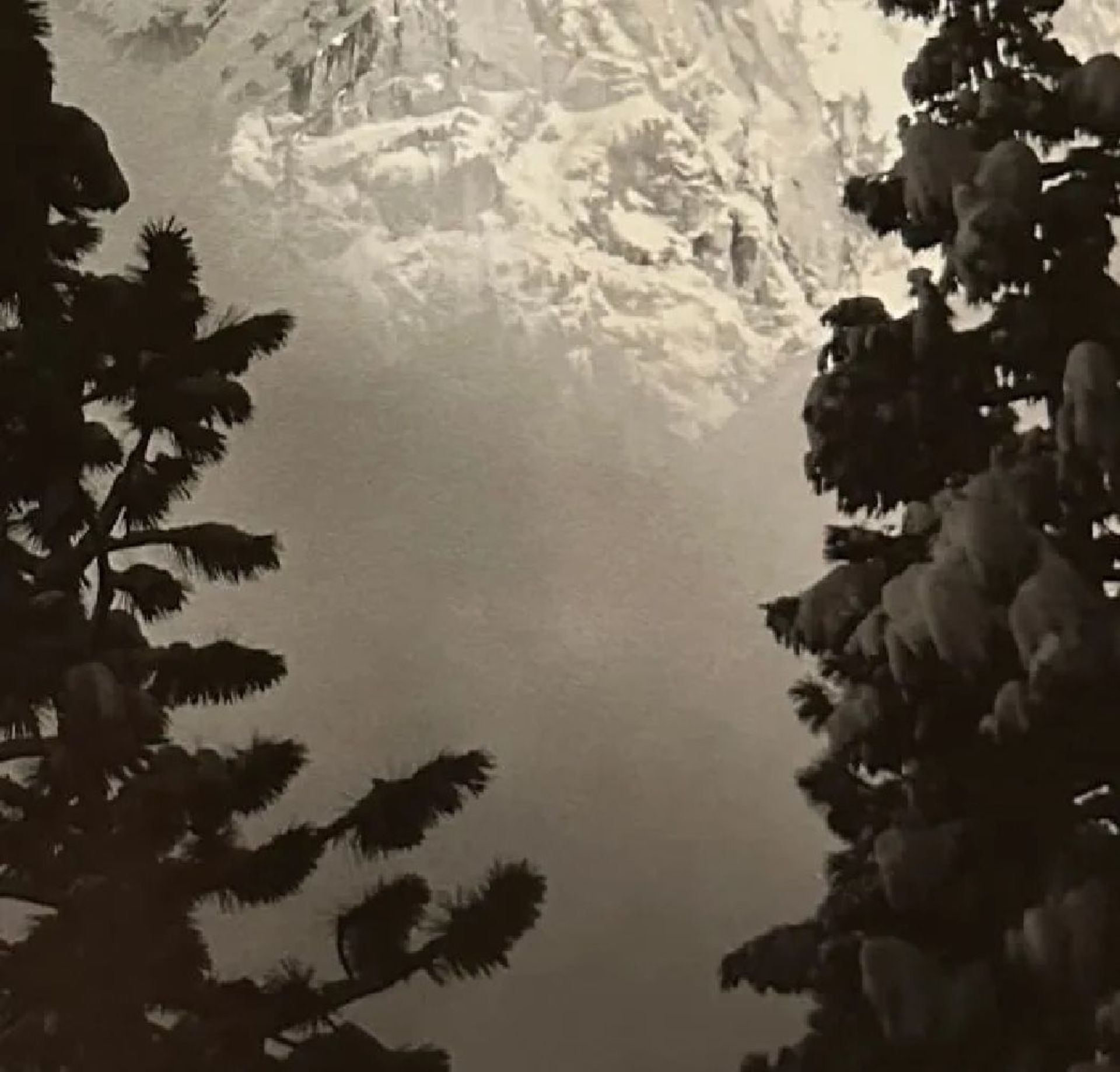 Ansel Adams "Eagle Peak" Print - Image 5 of 6