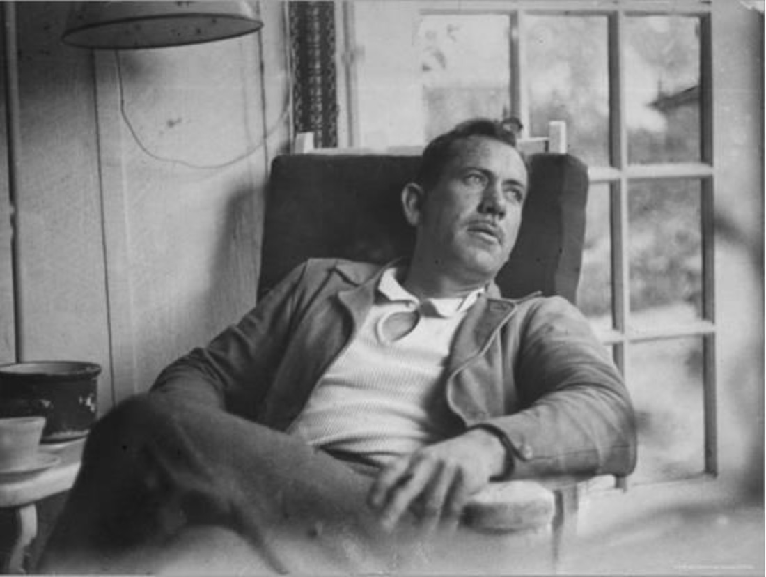 John Steinbeck "Untitled" Canvas Print