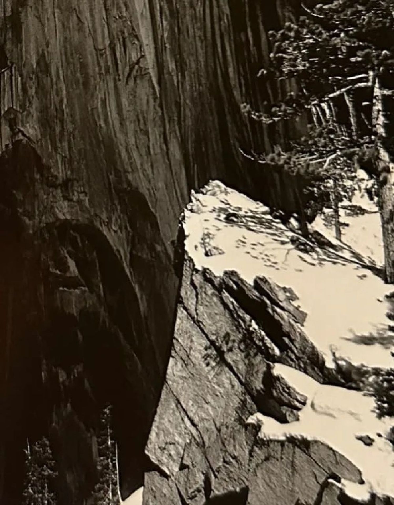 Ansel Adams "Monolith" Print - Bild 4 aus 5
