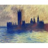 Claude Monet "Houses of Parliament,1904" Oil Painting