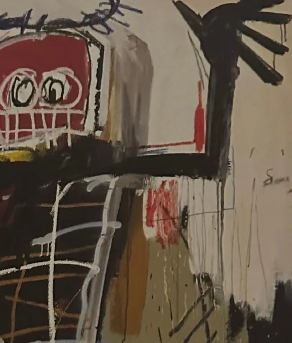 Jean-Michel Basquiat "Untitled" Print. - Image 4 of 6