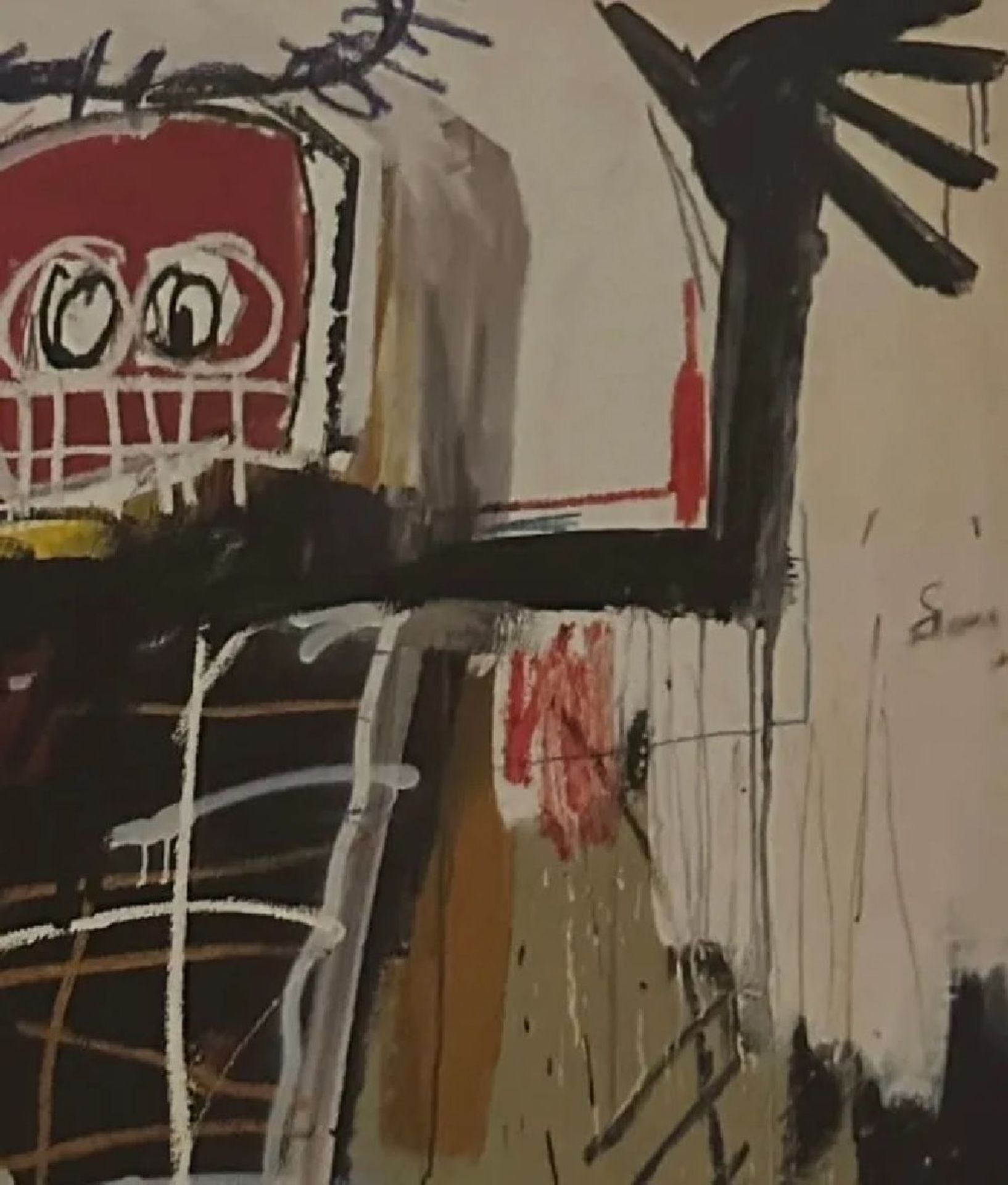 Jean-Michel Basquiat "Untitled" Print. - Bild 4 aus 6