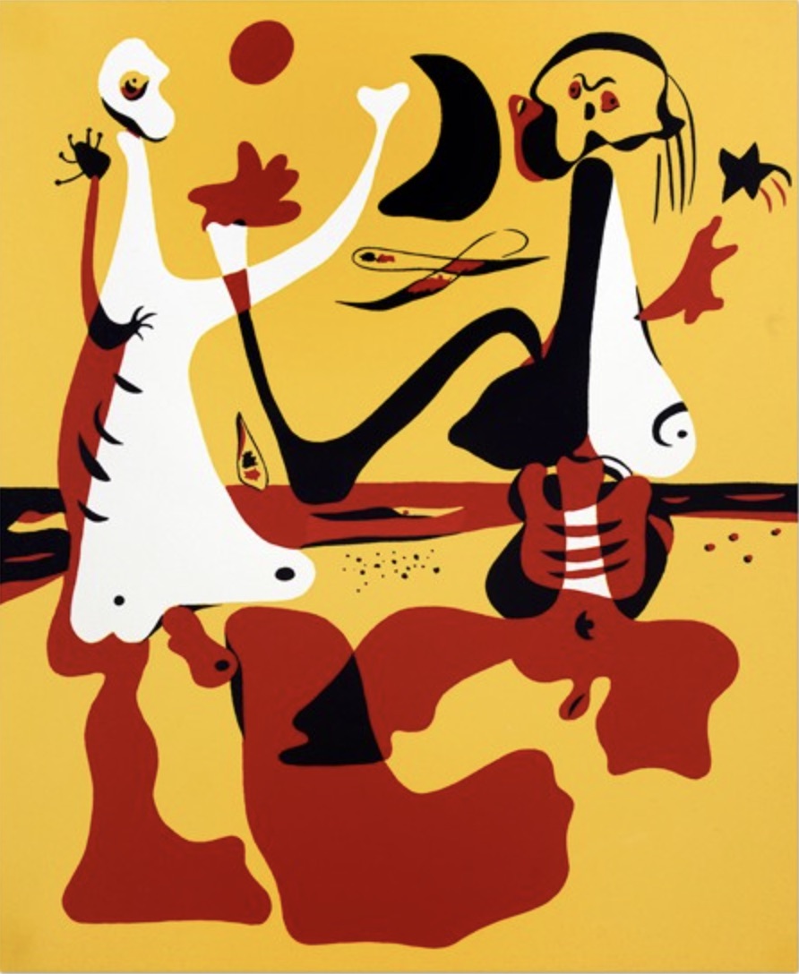 Joan Miro "DAci i dAlla, 1934" Silkscreen