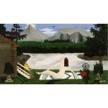 Horace Pippin "Lady of the Lake, 1982" Offset Lithograph