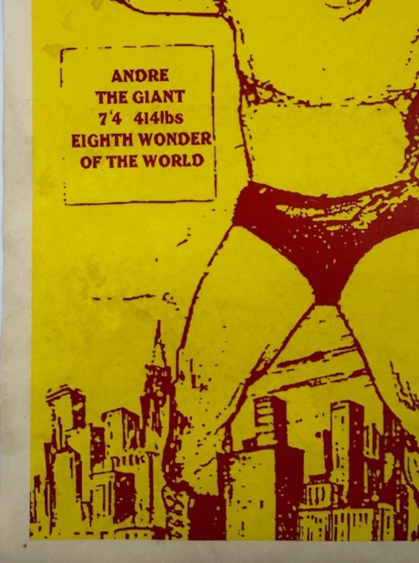 Andre the giant poster - Bild 2 aus 6