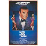 James Bond "Never Say Never Again" 1983 Poster