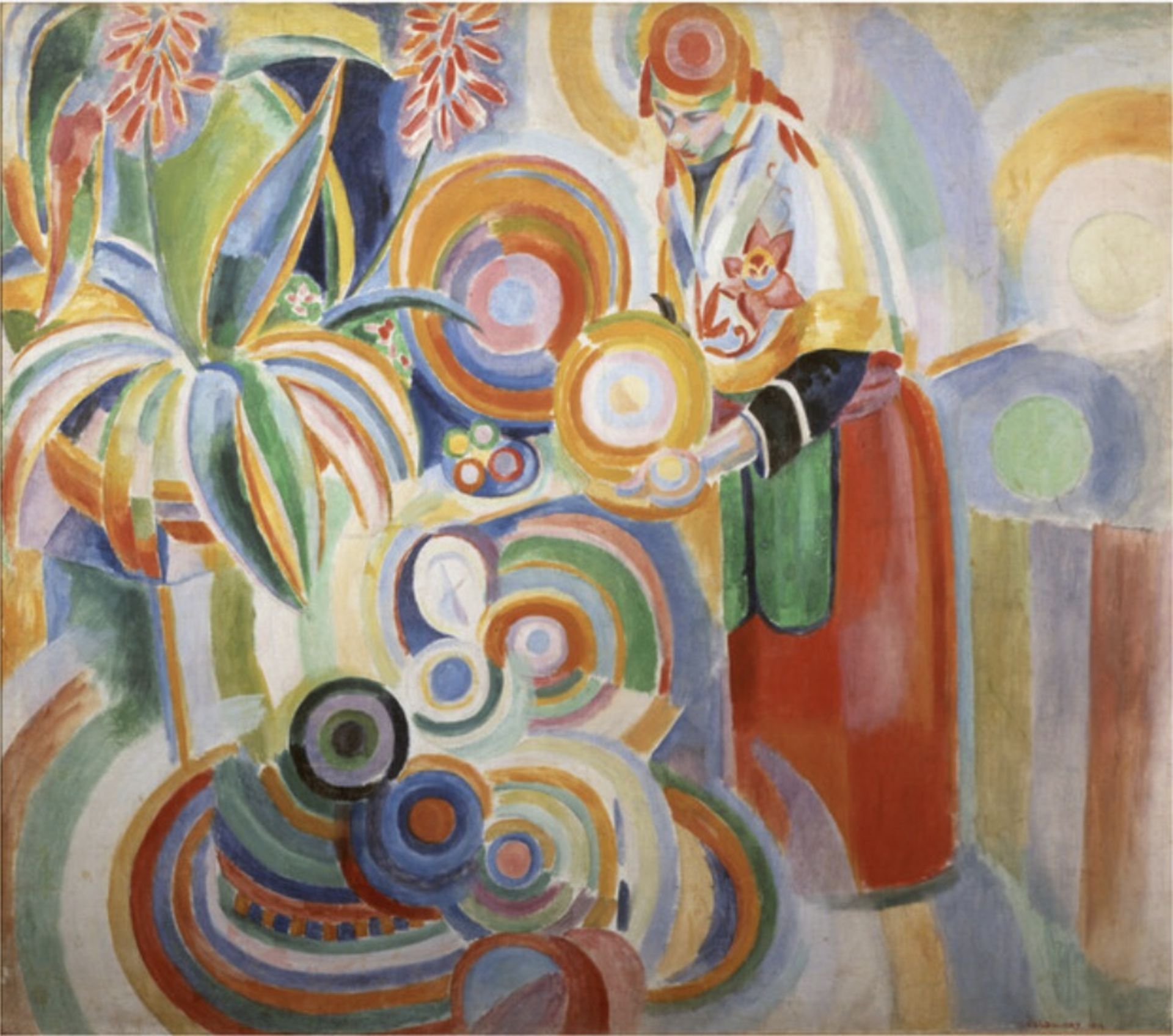 Robert Delaunay "Portuguese Woman, 1916" Print