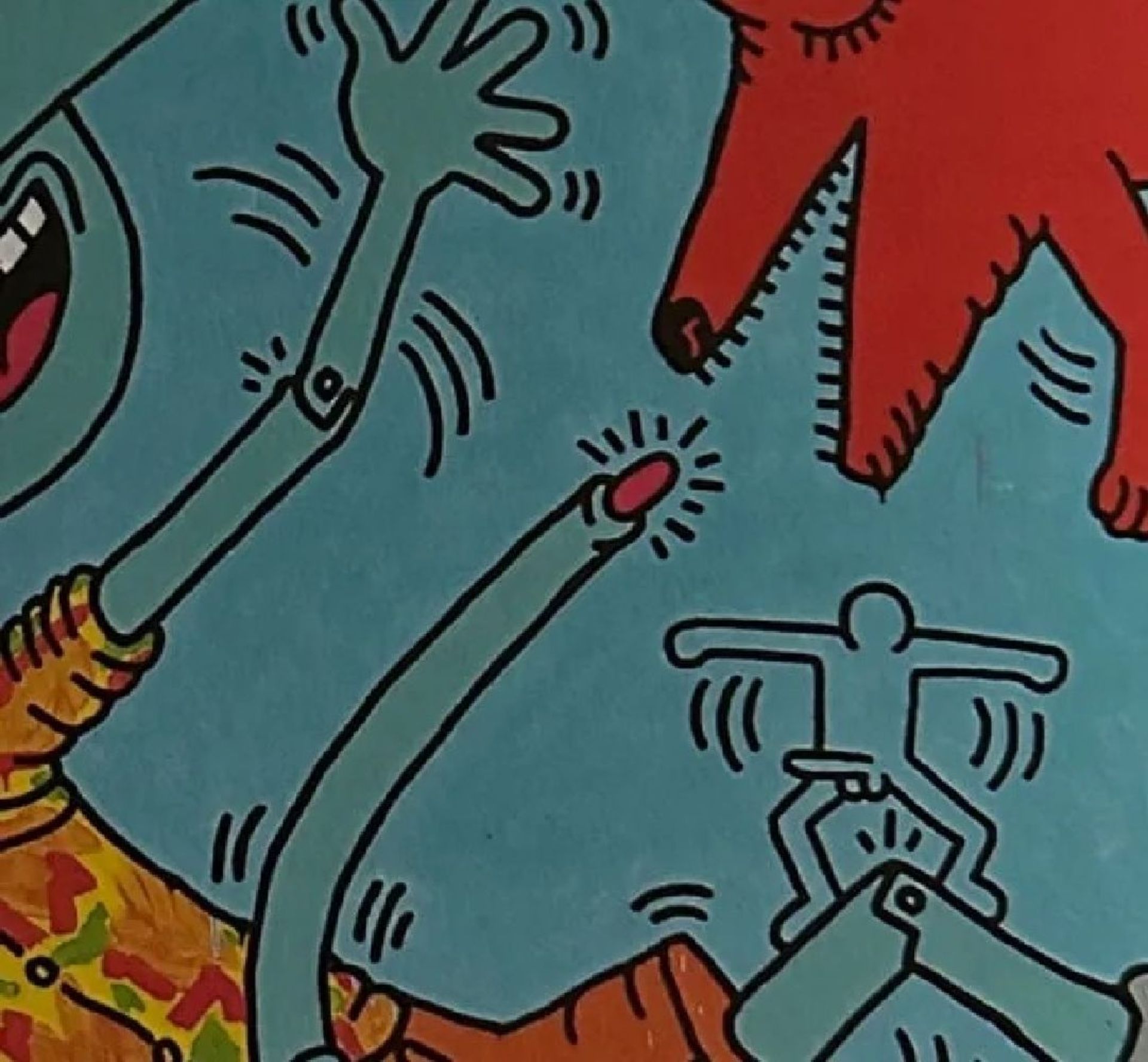 Keith Haring "Untitled" Print. - Bild 2 aus 6