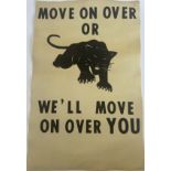 Black Panther "Move on Over" Poster
