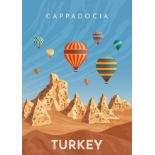 Cappadocia, Turkey Travel Poster