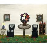 Horace Pippin "Victorian Interior II, 1945" Offset Lithograph