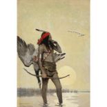 N.C. Wyeth "The Hunter, 1906" Offset Lithograph